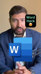 Microsoft word use hacks | Muddaser Altaf