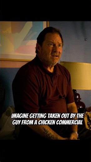 Imagine getting taken out by the guy from a chicken commercial #drama #foryou #shorts