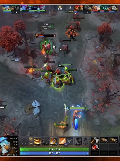 Kez x3 Divine Rapiers 100% Crit One Shot AOE Meta in 7.40c Dota 2! #dota #dota2 #dota2memes #dota2wtf #dotawtf #dota2watafak #gaming #gamingontiktok #esports #trending #trendingvideo
