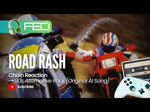 ROAD RASH | Chain Reaction | 90s Alternative Rock (Original Song)