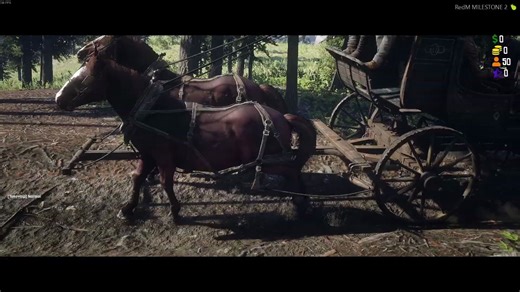 RedM RP 在荒野大镖客2与其他玩家一起猎熊