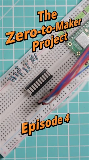 1 LED was easy ... now let's do 10! ⚡️ Zero to Maker Ep 4