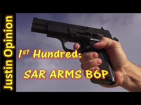 SAR Arms B6P 9mm Pistol - 1st Hundred