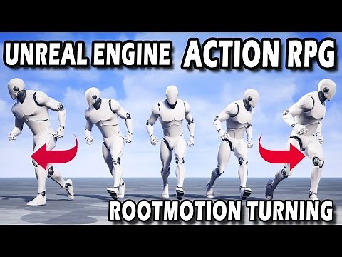 Unreal Engine 5 Action RPG Tutorial | Root Motion Character Rotation
