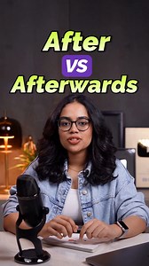 After vs Afterwards – What’s the Difference? English Grammar Tips | Learn English With Ananya 👉 Online English Course Details - https://www.letstalk.academy/s/store OR 👉Send 'HI' on WhatsApp no - 919324246223 Do you know the difference between “after” and “afterwards”? 🤔 Both are correct English words, but they are used in different ways — and many learners confuse them. This English grammar lesson with Ananya will help you understand how to use these everyday words correctly. Also, take a lo