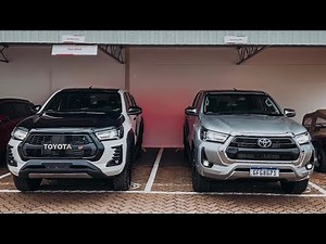 COMPARATIVO HILUX GR-S 2022 X HILUX SRX 2022