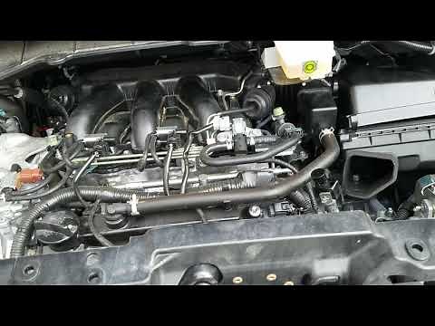 How To Remove The Engine Cover On a 2011-2017 Nissan Quest