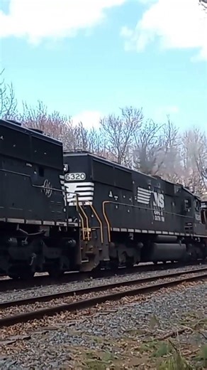 NS K64 working hard southbound through Tasker in notch 8 on 3-28-26 !!!