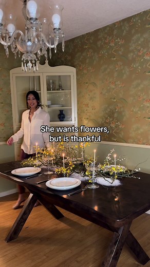 This song makes me cry every time. I’ll tell my story when I’m ready, but for now - I’m so grateful for all of you watching and supporting my page ❤️❤️ thank you for every comment, encouragement, and view #diyflowers #flowertutorial #bouquettutorial #weddingflowers #thanksgivingdinner Thanksgiving table flowers how to, Thanksgiving decor