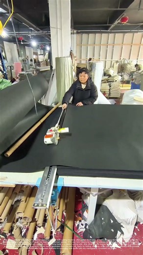 Unrolling & Severing: The Swift Cut of the Cloth on the Cutter