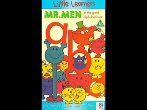 Original VHS Opening and Closing to Little Learners Mr Men UK VHS Tape