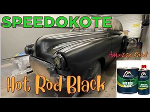 Speedokote Hot Rod Black Amazon Paint kit. My 1951 Chevy Styleline gets paint. Part 3.
