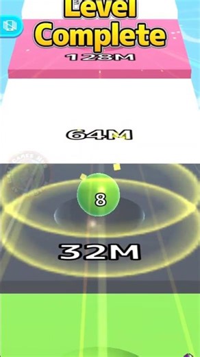 Tiny 8 Ball Reaches Giant 32M Tile | Ball Run Infinity #ballgameshub 😱🔥 #shorts