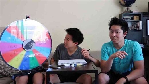 The mystery spin wheel speed drawing challenge with a twist