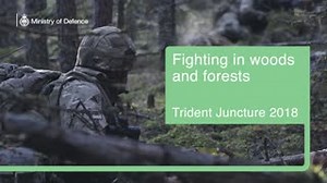 As part of Exercise Trident Juncture, 1 Platoon are being tested as they conduct battle prep prior to a platoon attack in the woods as part of their fighting in woods and forests training in Norway. 🌳🌲 | Ministry of Defence