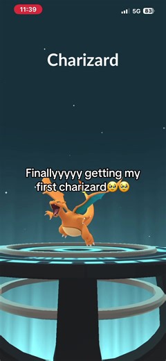 Achieving My First Charizard in Pokémon Go!