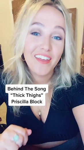 Thick Thighs- Priscilla Block #fyp #BehindTheSong #foryou #northcarolina #thickthighs