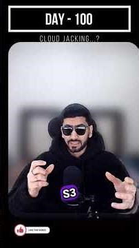 One Leaked Key = Full Cloud Hack! | Day-100 #cloudjacking #awssecurity #ethicalhacking