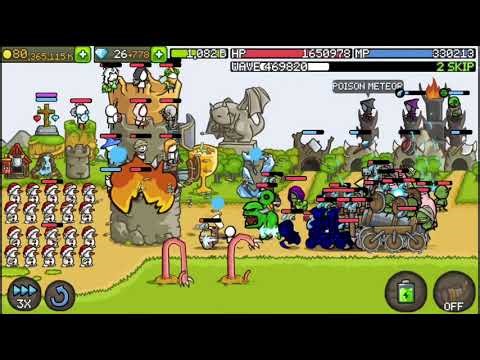 Wave 469.794 - 469.870 Grow Castle - Gameplay Android, iOS