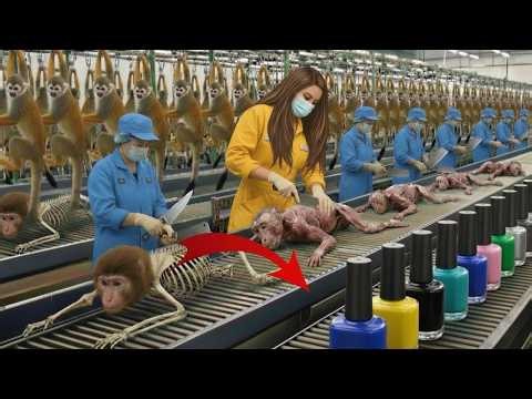 "Nail Polish Made from Monkey Fat: The Complete Production Process"