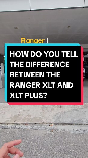 How do you tell the difference between the Ford Ranger XLT and the Ford Ranger XLT Plus? For enquiries, feel free to DM me or tap the link in Bio😄 #ford #fordranger #xltplus #xlt #wildtrak