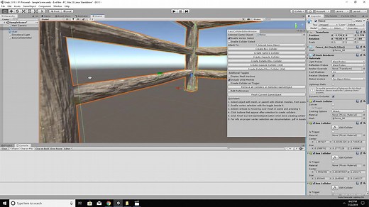 u3d碰撞器插件~Easy Collider Editor