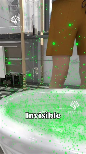 Creativelearning | What Happens When You Flush the Toilet 😳 #toilethygine #3danimation #factsvideo #creativelearning3d #scienceexplained | Instagram