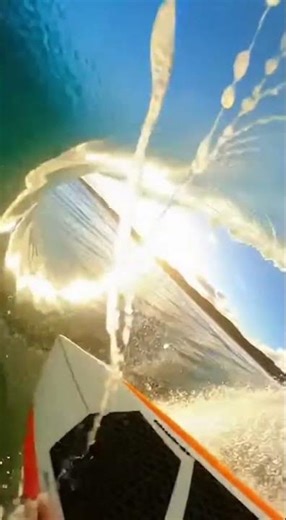 Ocean Wave Barrel POV | Hypnotic Blue Tube Ride & Natural Rush in 4K