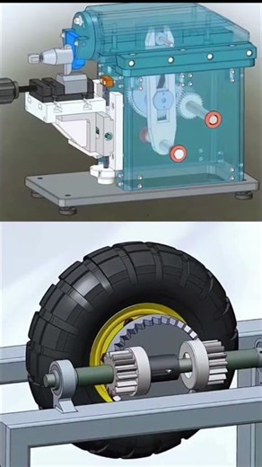 Insane Gearbox Mechanism You Must See | Genius Mechanical Engineering Animation #viralmechanism