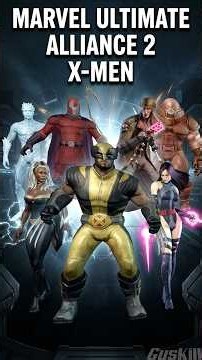X-Men Collection All Characters and Costumes - Marvel: Ultimate Alliance 2 #xmen #marvel #wolverine