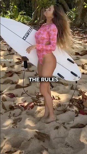 Alana Blanchard KNOWS DA RULEZ!!
