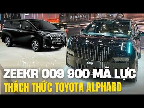 Zeekr 009 về VN: MPV hơn 900 mã lực khiến Toyota Alphard lo...?