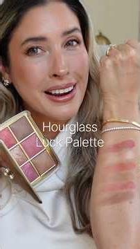 HOURGLASS LUCK PALETTE 🧲 Swatches and Application from Cheeks to Eyelids 🥰
