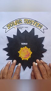 777K views · 10K reactions | Solar system | solar system project #solarsystem #solarsystemproject #kids #art #drawings #shorts #shortreel #viralvideofb | Pirjada Arif l TLM & creativity | Facebook