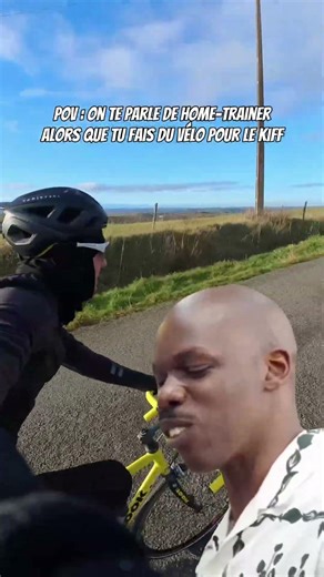 Plutôt rouler sous la pluie que faire du home trainer 😬 #cyclisme #velo #sport #humour