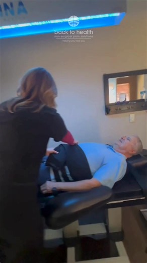 🌀 Watch how relief begins at Back to Health! 🌀 Spinal decompression gently stretches and realigns the spine to relieve pressure, reduce pain, and restore mobility. Perfect for conditions like herniated discs, sciatica, and chronic back pain — all without surgery or medications! 🙌 ✨ See the setup, learn how it works, and get a sneak peek at the process that helps our patients feel lighter, move better, and live pain-free. 💬 Comment “RELIEF” if you’re ready to try spinal decompression for your
