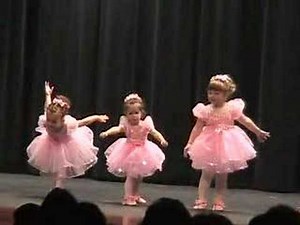 Little Ballerina's First Recital