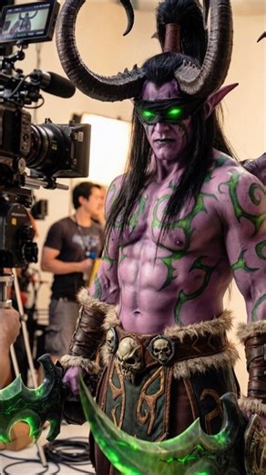 WoW 불타는 성전, 영화 촬영장 공개 🎥#wow#worldofwarcraft#warcraft#aicinematic#ai#illidan#kling#blizzard#shorts
