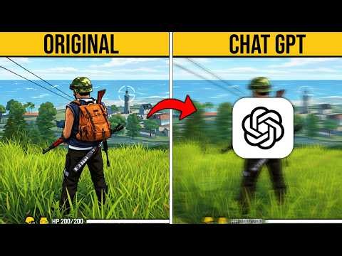 I Made Free Fire Game From Chatgpt 🤖 !! #freefire