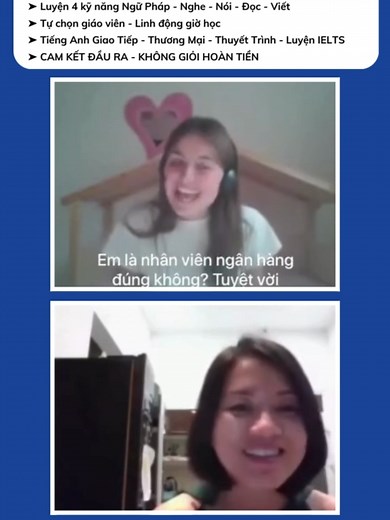 Tiếng Anh 1 kèm 1 với giáo viên giỏi nhất. Cam kết hiệu quả bằng hợp đồng. Đăng ký ngay #tienganhgiaotiep #tienganh #kynaenglish