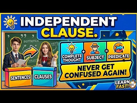 Independent Clause | Definition & examples|