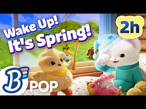 🌷(2 HOURS) Wake Up! It’s Spring! Compilation l Badanamu Nursery Rhymes, ABC Songs, Kids Songs