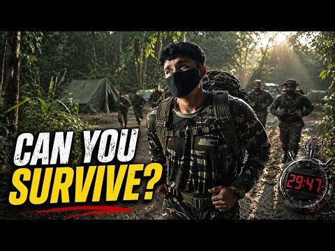 How Far Soldiers Run Daily (The Military Running Secret)🪖😨