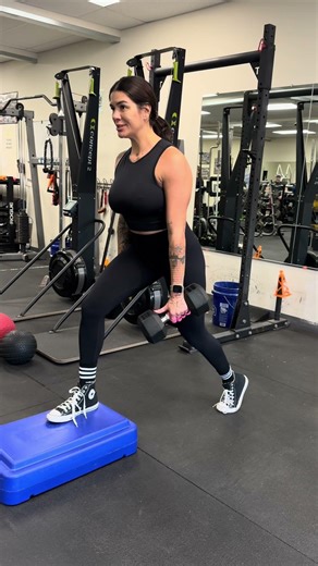 Front leg elevated split squat