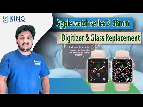 Apple Watch Series 3 Screen Replacement | Apple Watch Series 3 38mm Digitizer & Glass Repair