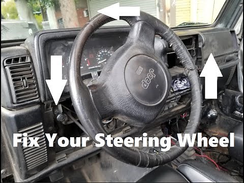 How To Re-Center Your Jeep Steering Wheel - Easy Fix!