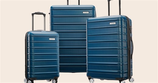 Get 3 Samsonite suitcases for the price of one in this rare deal