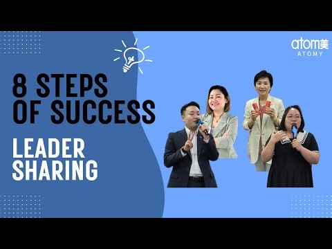 Atomy 8 Steps to Success English + Leader Sharing