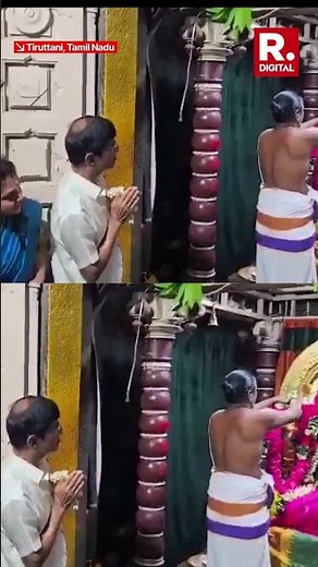 Vijay’s Father Visits Tiruttani Temple for his Political Journey