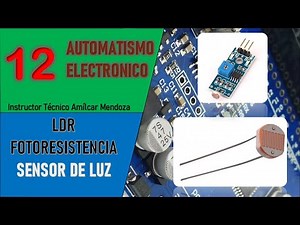 12 LDR o Fotoresistencia como Sensor de Luz con Arduino en tinkercad